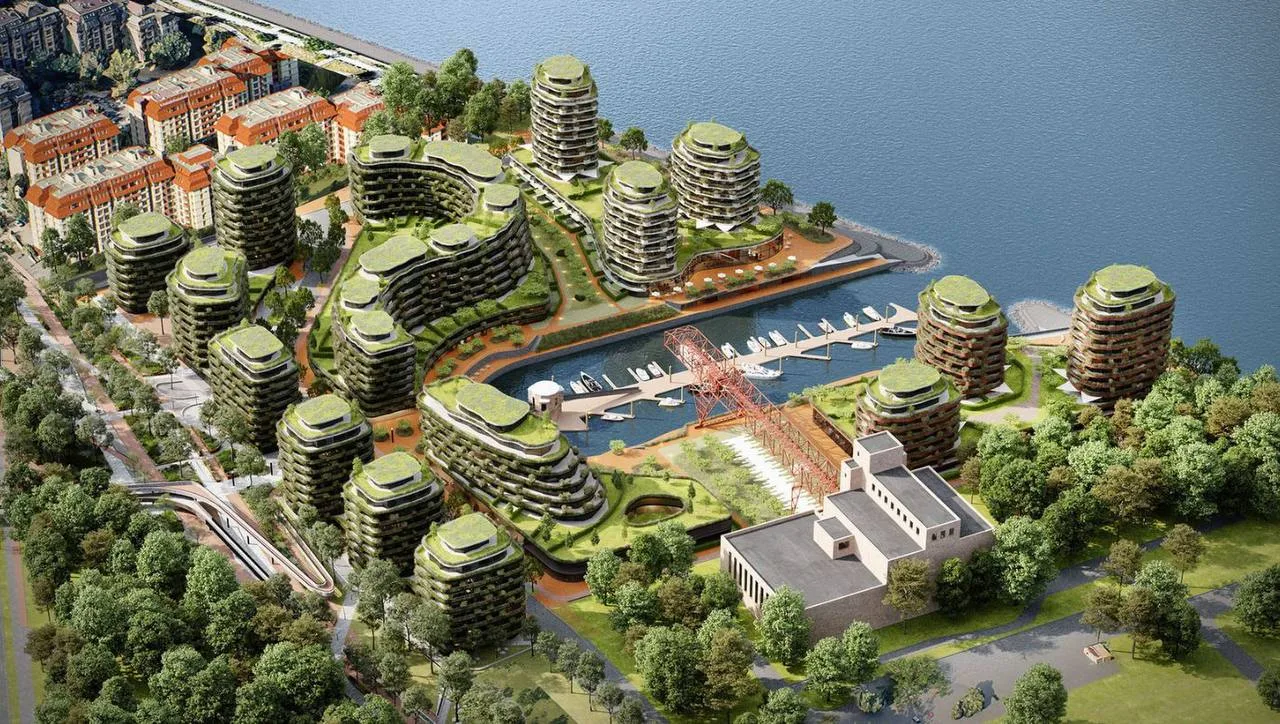 Marina Dorćol – отсечение города от Дуная  и еще один Beograd na vodi?